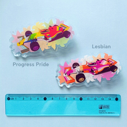 Pride Livery Acrylic Badges