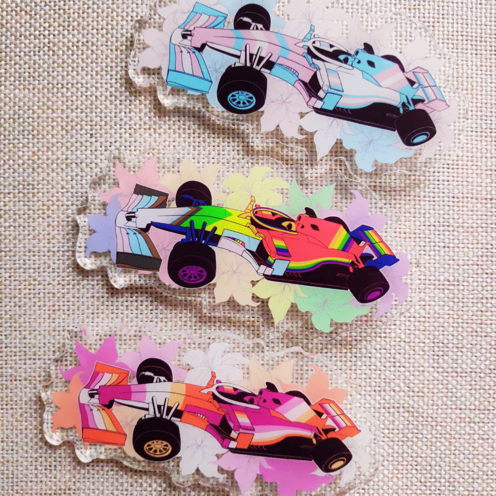 Pride Livery Acrylic Badges