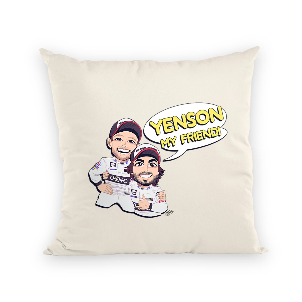 YENSON MY FRIEND - Cushion & cover