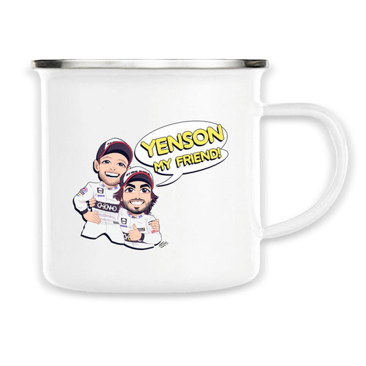 YENSON MY FRIEND - Enamel mug
