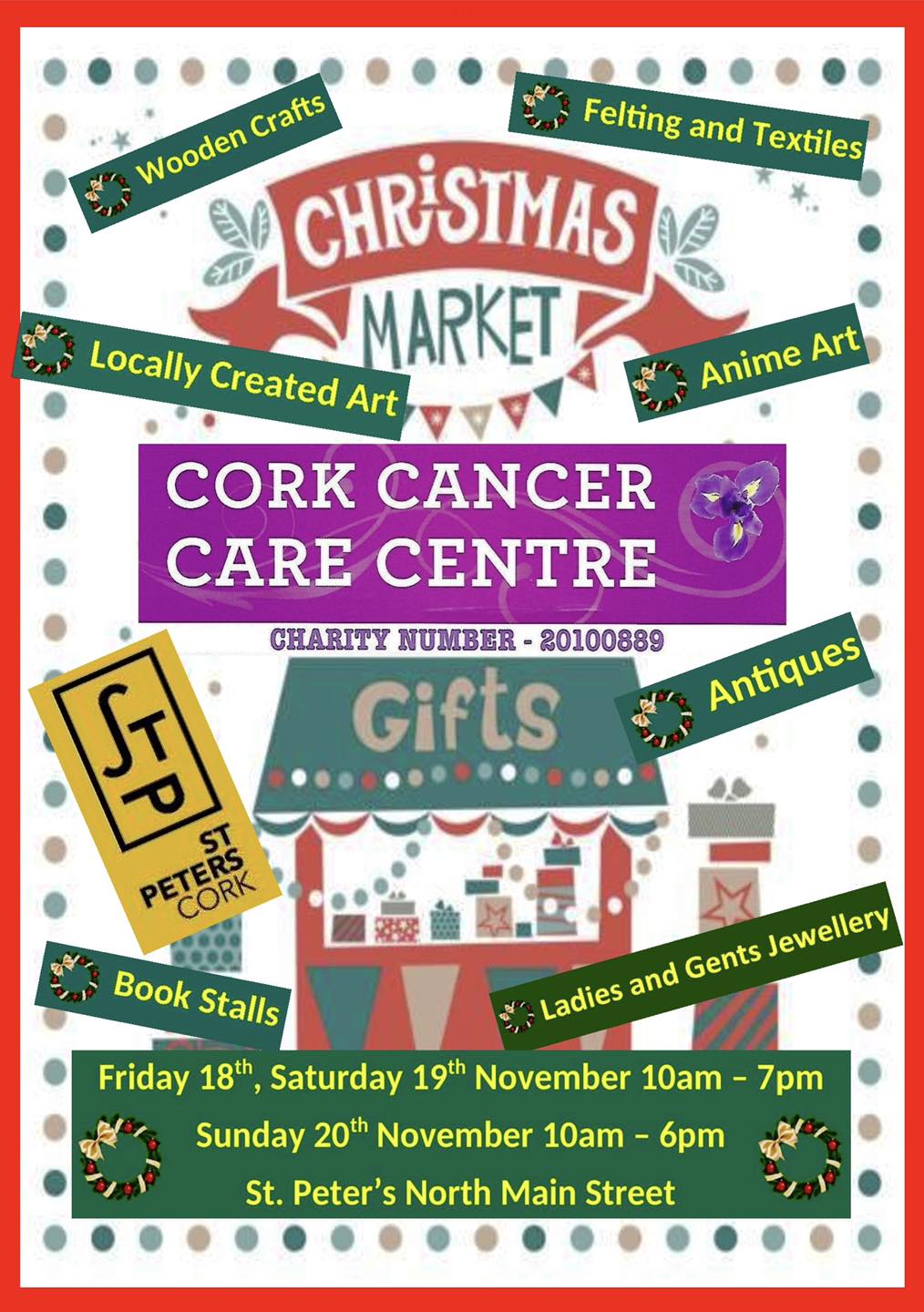Christmas Market in aid of Cork Cancer Care Centre