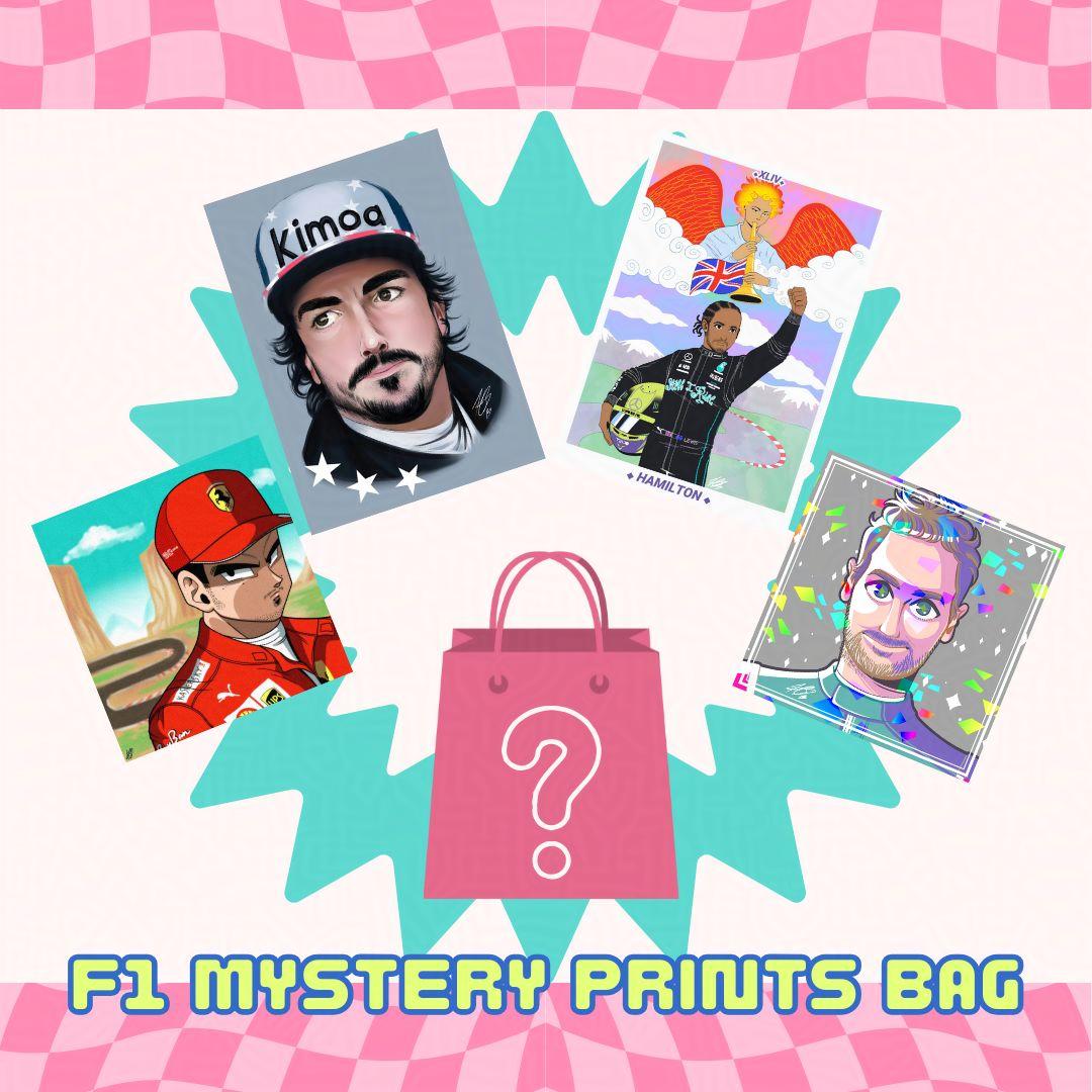 F1 Mystery Prints Bag