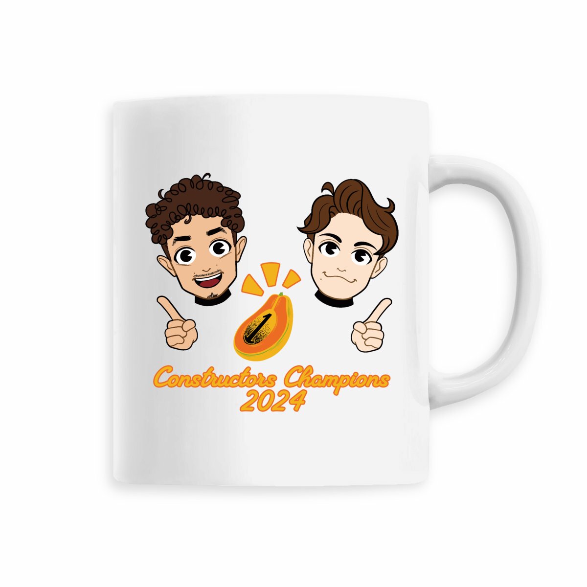 Papaya Champions 2024 - Cereamic mug