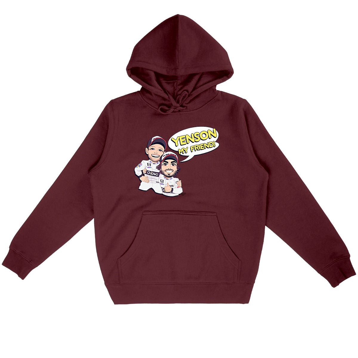 YENSON MY FRIEND - Unisex Lightweight Hoodie