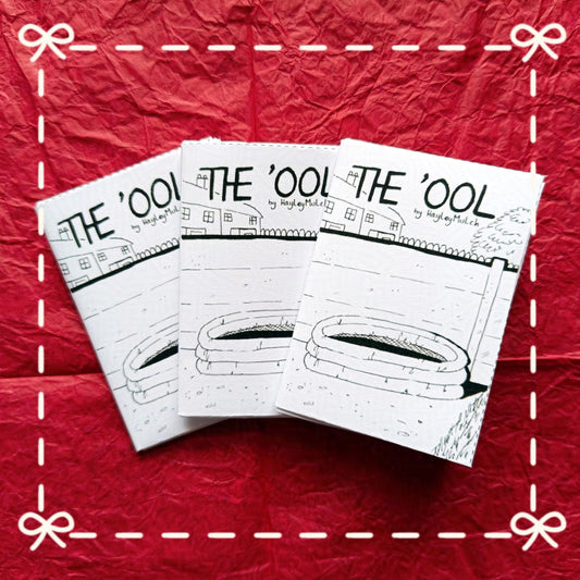 Three copies of THE 'OOL micro zine.