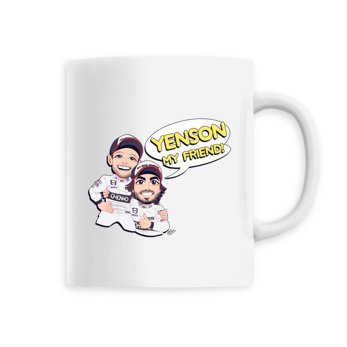 YENSON MY FRIEND - Ceramic mug