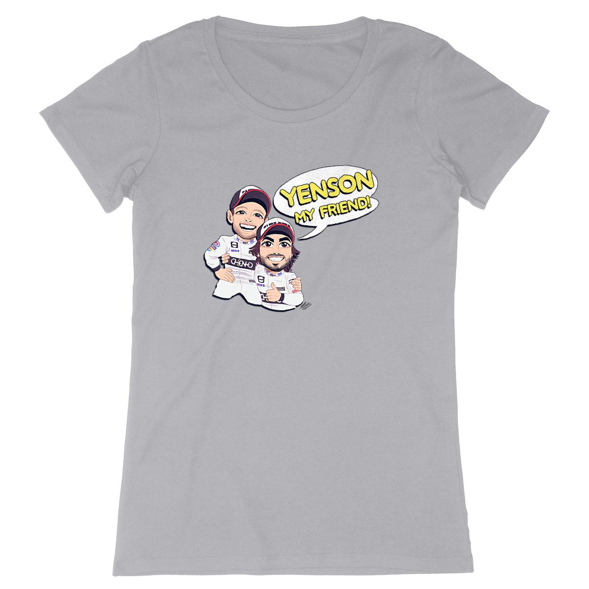 YENSON MY FRIEND - Women T-shirt - 100% organic cotton - EXPRESSER