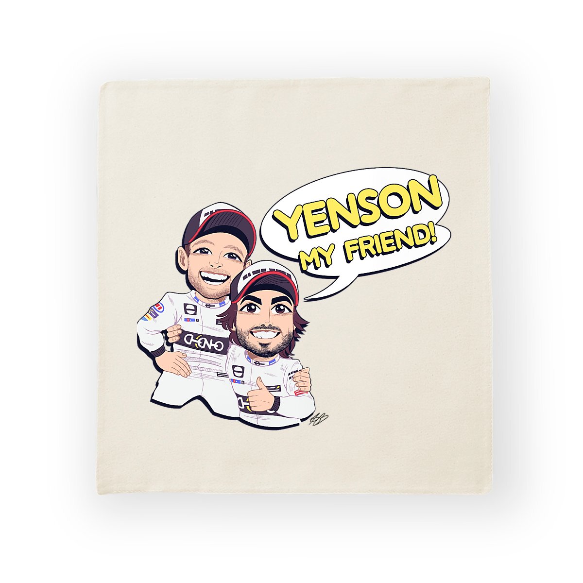 YENSON MY FRIEND - Cushion cover