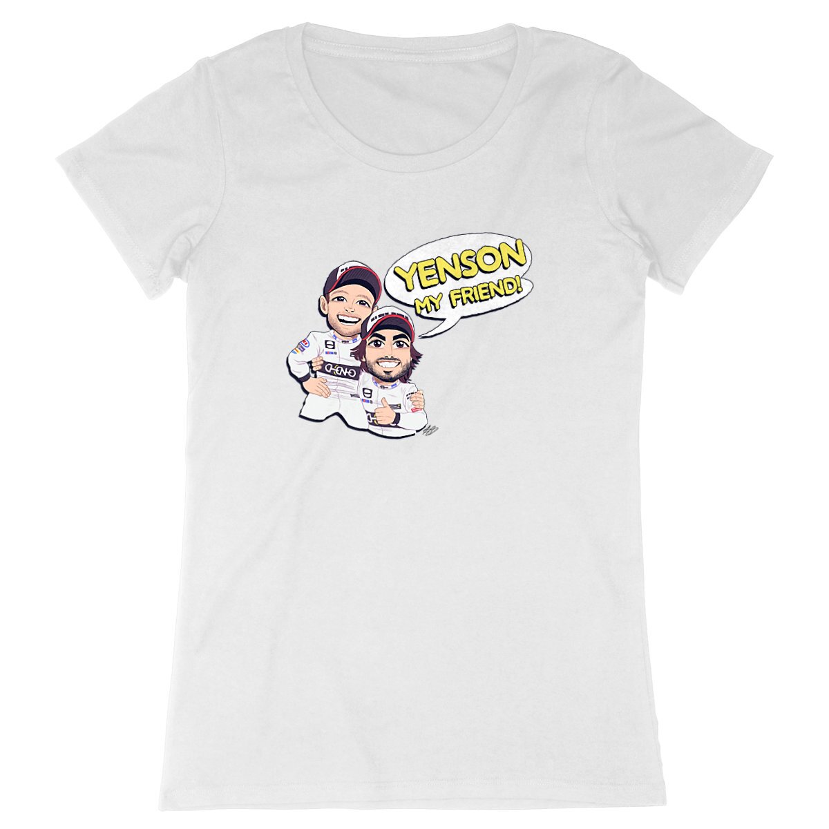 YENSON MY FRIEND - Women T-shirt - 100% organic cotton - EXPRESSER