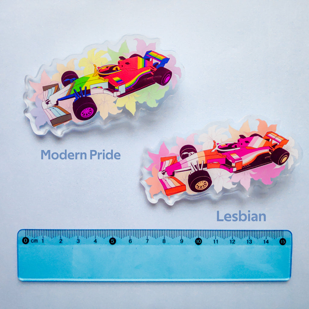 Pride Livery Acrylic Badges