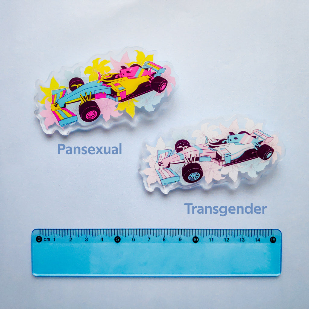 Pride Livery Acrylic Badges